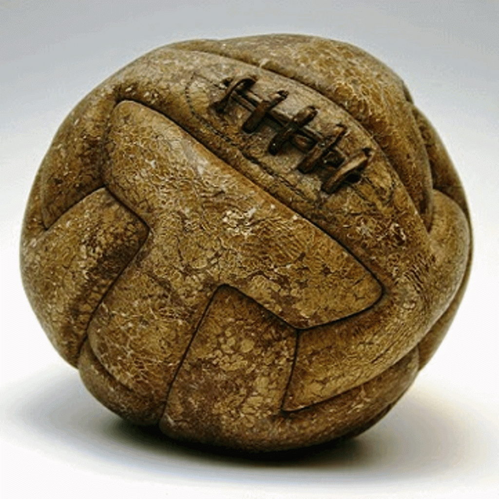 conoce más sobre el balón de fútbol antiguo 