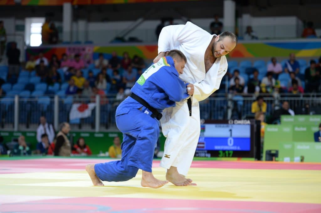 combate de judo